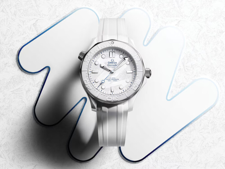 Nejnovější vydání Omega Milano Cortina 2026 v podobě Seamaster Diver 300M. Foto: Omega