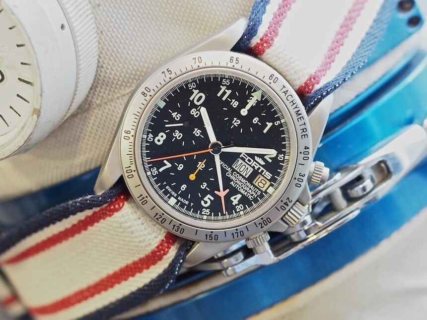 Model Fortis Official Cosmonauts Chronograph. Zdroj: www.fratellowatches.com