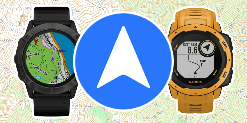 Jak typy navigac jsou v hodink ch Garmin
