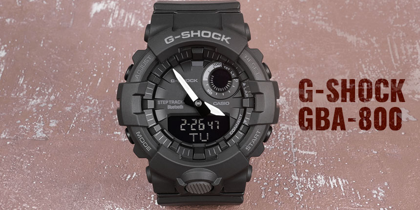 G-Shock G-Squad GBA-800 s krokoměrem a bluetooth