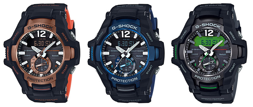 3x Gshock GR-B100