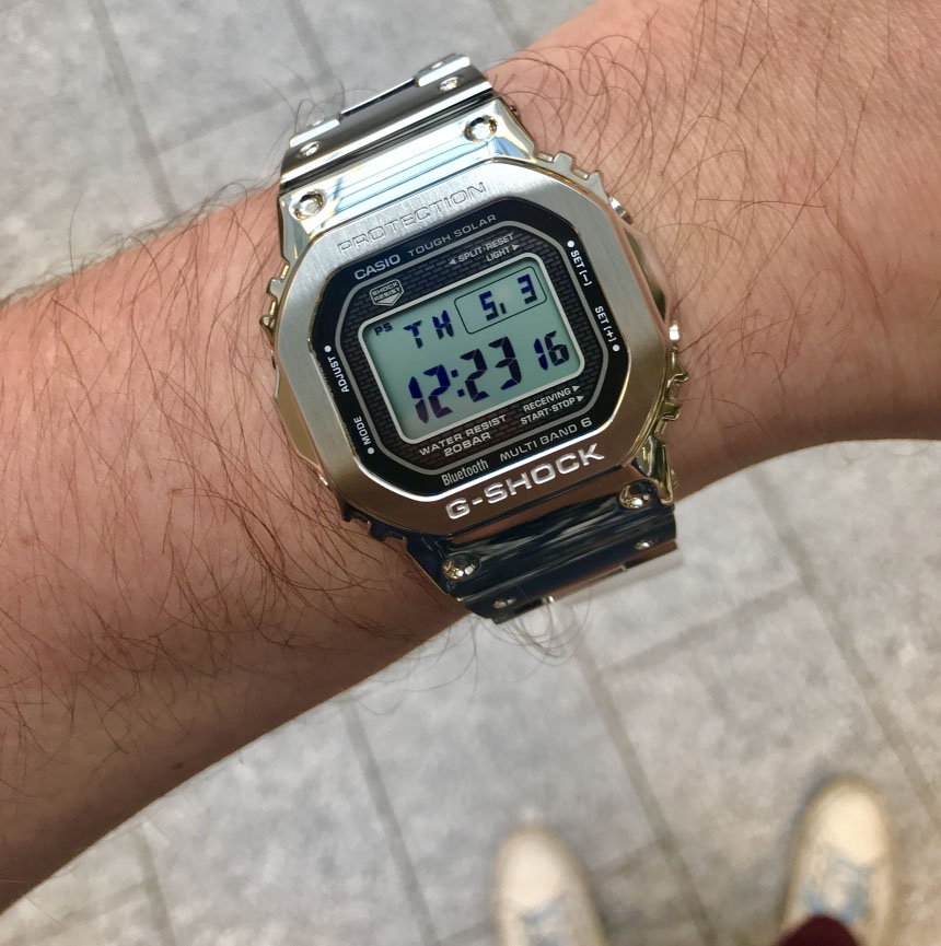 Casio G-Shock GMW-B5000D-1 na ruce