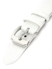 Dámský kožený bílý řemínek k hodinkám HYP-02-WHITE