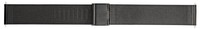 Černý ocelový milánský náramek na hodinky Estia 0549.591RB