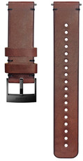 Kožený řemínek Suunto 24mm (pro Suunto Spartan Sport, Spartan Sport Wrist HR/Baro, Suunto 9), hnědý