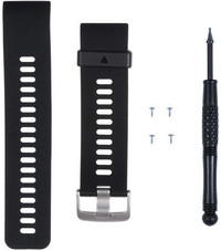 Silikonový řemínek Garmin (pro Forerunner 35), černý, S00-00677-00