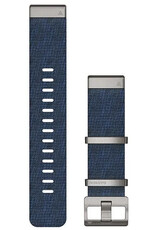 Nylonový řemínek Garmin 22mm (pro Garmin Fenix 8/7/6 (47mm), Epix 2 aj.), modrý V1, QuickFit, 010-12738-02