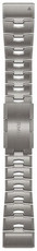 Titanový náramek Garmin 26mm, Silver, QuickFit, 010-12864-08