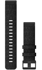Nylonový řemínek Garmin 22mm, Black, QuickFit, 010-12863-07