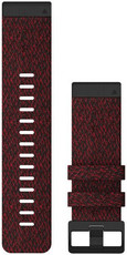Nylonový řemínek Garmin 26mm, Heathered Red, QuickFit, 010-12864-06