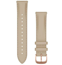 Kožený řemínek Garmin 20mm, Light Sand, Quick Release, 010-12924-21