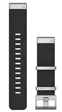 Nylonový řemínek Garmin 22mm, Black, QuickFit, 010-12738-21