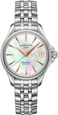Certina DS Action Lady Quartz Precidrive COSC Chronometer Diamonds C032.051.11.116.00