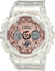 Casio G-Shock Original GMA-S120SR-7AER S Series Transparent x Pink Gold Collection