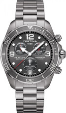 Certina DS Action Chronograph Quartz COSC Chronometer Titanium C032.434.44.087.00