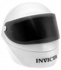 Krabička Invicta ve tvaru helmy - bílá (IPM276)