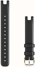 Kožený řemínek Garmin 14mm (pro Lily), černý V1, 010-13068-A5
