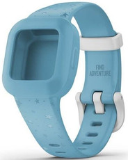 Plastový řemínek Garmin (pro Vívofit junior 3), modrý, 010-12469-42