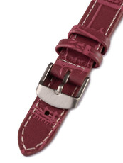 Unisex kožený fialový řemínek k hodinkám W-140-F