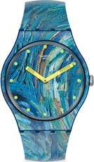 Swatch x MoMA The Starry Night by Vincent Van Gogh SUOZ335