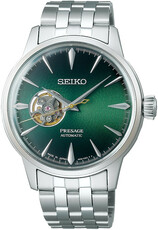 Seiko Presage Automatic Open Heart SSA441J1 Cocktail Time "Grasshopper"