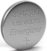 Knoflíková stříbrozinková baterie Energizer 1,5V (typ 394)
