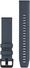 Silikonový řemínek Garmin 20mm, Granite Blue, Quick Release, 010-13076-01