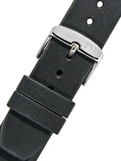 Černý řemínek Morellato Lugano Rubber M 5183556.019 (plast/pryž)
