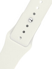 Silikonový řemínek Morellato System M 5653187.017, bílý, Quick Release
