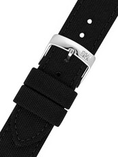 Černý řemínek Morellato Cordura 2 2779110.019 M (ekokůže, textil)