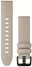 Kožený řemínek Garmin 20mm (pro Garmin Fenix 8/7S/6S (43mm), aj.), béžový, QuickFit, 010-13102-06