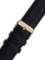 Kožený řemínek Orient UDEVDAB 22mm (pro model FEUAG), černý