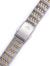 Ocelový náramek Orient PDDDY0Z 15mm (pro model FSZ3F), bicolor