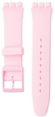 Silikonový řemínek Ricardo Barletta 17mm (pro Swatch), růžový