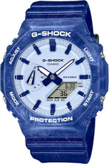 Casio G-Shock Original GA-2100BWP-2AER Blue Porcelain Edition (CasiOak)