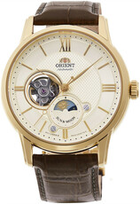 Orient Classic Sun and Moon Open Heart Automatic RA-AS0010S10B