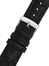 Kožený řemínek Morellato Tiglio 5673D74.019 M, černý, ekokůže