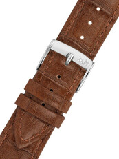 Kožený řemínek Morellato Tiglio 5673D74.040 M, hnědý, ekokůže