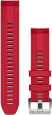 Silikonový řemínek Garmin 22mm (pro MARQ), Plasma Red, QuickFit, 010-13225-03