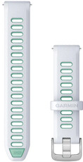Silikonový řemínek Garmin 18mm (pro Venu 2S, Vívoactive 4S, Forerunner 265S, Venu 3S aj.), bílý, Quick Release, 010-11251-A4