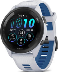 (SK) Garmin Forerunner 265 Whitestone / Tidal Blue