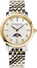 Frederique Constant Slimline Lady Quartz Moon Phase FC-206MPWD1S3B