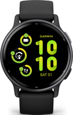 Garmin Vívoactive 5, Slate/ Black, Silicone Band