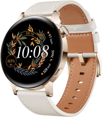 Huawei Watch GT 3 42 mm Elegant Light Gold/White Leather Strap (II. Jakost)