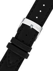 Kožený řemínek Morellato Edera 5804419.019 M, černý, ekokůže