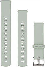 Silikonový řemínek Garmin 18mm, Sage Gray, Quick Release, + prodloužená část, 010-13256-01