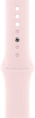 Sportovní řemínek Apple, světle růžový, pro pouzdra 38/40/41 mm, velikost S/M