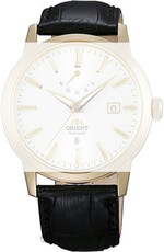 Kožený řemínek Orient UDESQAB 22mm (pro modely AF05, FD0J), černý