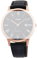 Kožený řemínek Orient UL00E011P0 18mm (pro model RF-QD00), černý