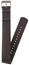Kožený řemínek Orient UL00N012G0 20mm (pro model RA-AR02), hnědý, NATO